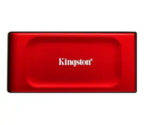 Kingston XS1000 2TB červená / Externí SSD / USB 3.2 Gen 2 / 5y