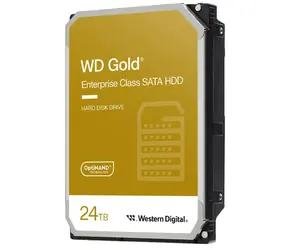 WD Gold WD241KRYZ 24TB / HDD / 3.5" SATA III / 7 200 RPM / 512MB cache / 5y