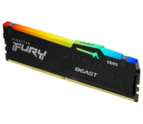 Kingston Fury Beast Black RGB 8GB (1x 8GB) DDR5 6000MHz / CL30 / DIMM / EXPO / 1.35V