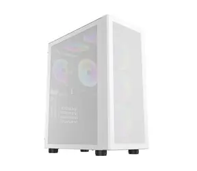 darkFlash DLC29 Mesh bílá / ATX / bez ventilátorů / 4x USB-A / průhledná bočnice / bez zdroje 