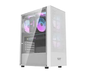 darkFlash A290 bílá / ATX / 3x 120 mm / 2x USB-A / průhledná bočnice / bez zdroje 