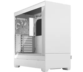 Fractal Design Pop Silent TG bílá / ATX / 2x USB-A 3.2 / bez zdroje / průhledná bočnice / prachové filtry
