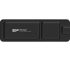 Silicon Power PX10 2TB černá / Externí SSD / USB 3.2 Gen2 Type-C / R: 1050MBs