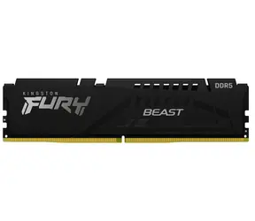 Kingston FURY Beast Black 16GB (1x 16GB) 6000MHz / DDR5 / CL36 / DIMM / 1.35V / EXPO 
