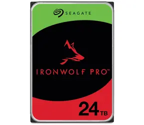 Seagate IronWolf Pro 24TB / HDD / 3.5" SATA III / 7200 RPM / 512MB cache