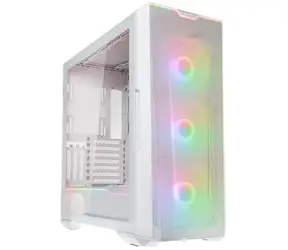PHANTEKS Eclipse G500A D-RGB bílá / E-ATX / 1x USB-C 3.2 / 2x USB-A 3.2 / bez zdroje / průhledná bočnice 
