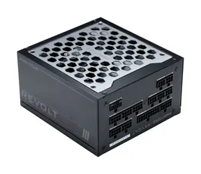 PHANTEKS Revolt 1000W Platinum černá / ATX 3.0 / 1000W / 80PLUS Platinum / plně modulární / 135mm ventilátor