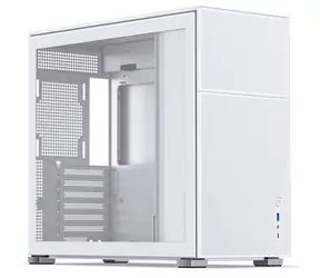Jonsbo D41 MESH bílá / ATX / 1x USB-A 3.0 / 1x USB-C 3.1 / bez zdroje / průhledná bočnice