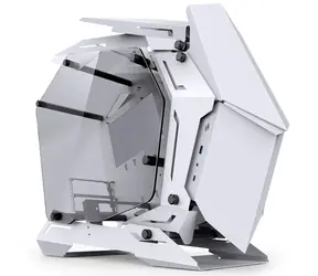 Jonsbo MOD3 Mini bílá / Micro-ATX / 1x USB-A 3.0 / 1x USB-C 3.0 / bez zdroje / průhledná bočnice 