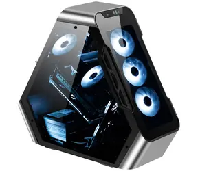 Jonsbo TR03-G stříbrná / ATX / 2x USB-A 3.0 / 1x USB-C 3.0 / 2x 120mm / bez zdroje / průhledná bočnice