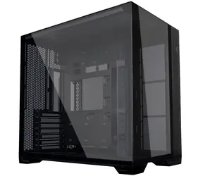 Lian Li O11 Vision Compact černá / E-ATX / ATX / micro-ATX / 2x USB 3.0 + USB-C / bez zdroje / průhl. bočnice