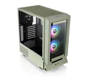 THERMALTAKE Ceres 350 MX světle zelená / E-ATX / 2x USB-A 3.0 / 1x USB-C 3.2 / 3x 140mm / bez zdroje / průhlední bočnice