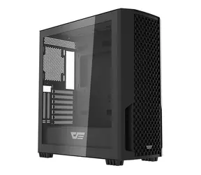 darkFlash DF2100 černá / E-ATX / bez ventilátorů / 3x USB-A / průhledná bočnice / bez zdroje 