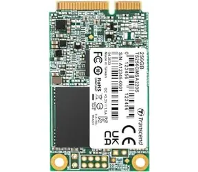 Transcend MSA220S 256GB / mSATA / SATA III 6Gb/s / (3D TLC) / R: 560MB/s / W:500MB/s / 3y