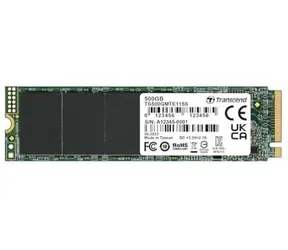 Transcend TS500GMTE115S 500GB / M.2 2280 / PCIe Gen3x4 / R: 3000 MBps / W: 1600 MBps / 2 MTBF / 5y