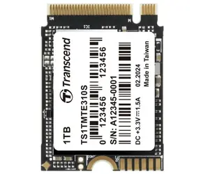 Transcend MTE310S 1TB černá / M.2 2230 / PCIe Gen4 / R: 5000 MBps / W: 3500 MBps / 5y