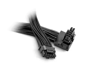 be quiet! 12V-2X6 12VHPWR 90 Grad PCIe 5.0 Adapterkabel černá / 70cm