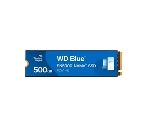 WD Blue SN5000 M.2 PCIe NVMe 500GB / M.2 SSD 2280 / PCIe Gen4 x4 / R: 5000MBps / W: 4000MBps / 5y