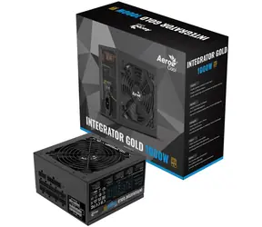 Aerocool Integrator Gold 1000W / ATX / 1000W / 80 Plus Gold / 120 mm / Modulární