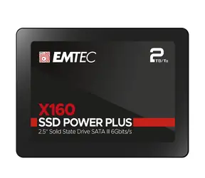 EMTEC X160 SSD Power Plus 2TB / SSD / SATA3 2.5" / Čtení: 520MBs / zápis: 500MBs