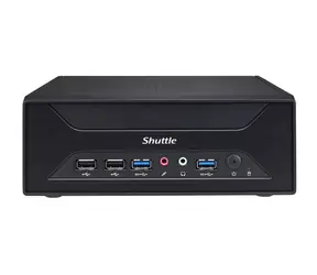 Shuttle XPC slim XH510G černá / Bez CPU (LGA1200/Intel Core 11/12th Gen) / 2xDDR4 / 1xSATA / 2x M.2 / 1xLAN / Bez OS