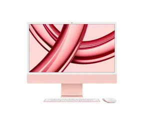 Apple iMac 24 4.5K M3 (2023) růžová / 24" / Apple M3 / 8GB / 256GB SSD / Apple 8-core / macOS