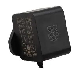 RASPBERRY PI napájecí adaptér 27W/5A pro Rpi 5 černá / USB-C