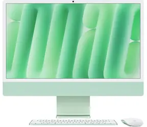 Apple iMac 24 M4 (2024) zelená / 24" 4.5K / Apple M4 / 16GB / 256GB SSD / Apple 10-Core / macOS