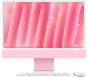 Apple iMac 24 M4 (2024) růžová / 24" 4.5K / Apple M4 / 16GB / 512GB SSD / Apple 10-Core / macOS
