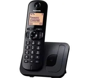 Panasonic KX-TGC210FXB / CLIP / telefonní seznam na 50 jmen / montáž na stěnu / černý