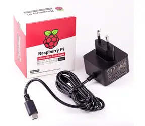 Raspberry Pi napájecí adaptér 3A pro Rpi 4 / černá / RB-Netzteil4-B