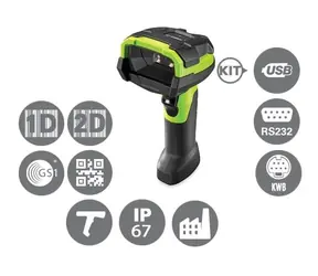 ZEBRA DS3608-HP kit-USB / 2D snímač čárových kódů / Multi-IF / černá