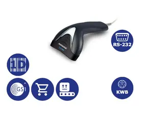 DATALOGIC Touch 90 Light (TD1170-BK-90) šedá / pouze snímač / snímač 1D čárových kódů / RS-232 / KBW