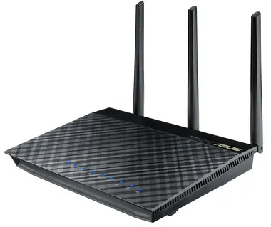 ASUS RT-AC66U / MIMO Router AC1750 / 2.4GHz - 450Mbps / 5GHz - 1300Mbps / GWAN + 4x GLAN / 2x USB 2.0 / 1x USB 3.0