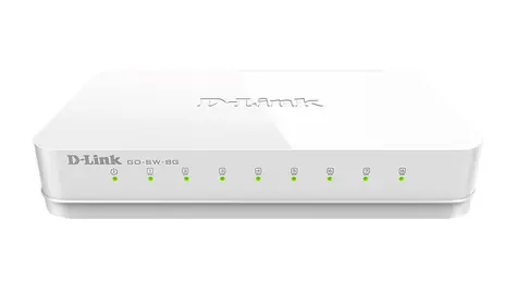 D-Link GO-SW-8G / 8x RJ-45 Gigabit