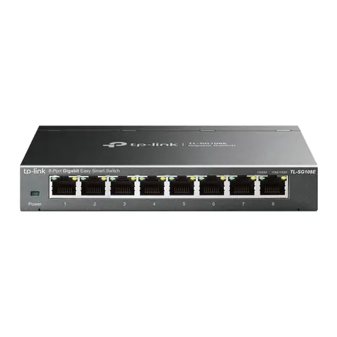 TP-Link TL-SG108E / Switch / 16 Gbps / 8x GLAN