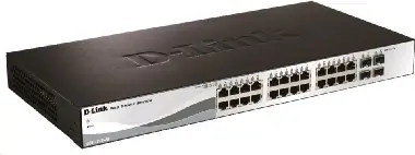 D-Link DGS-1210-28 / 24x 10/100/1000 Base-T port / 4 x 1000Base-T /SFP ports / doprodej