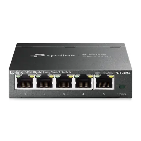 TP-Link TL-SG105E / Switch / 1 Gbps / 5x GLAN