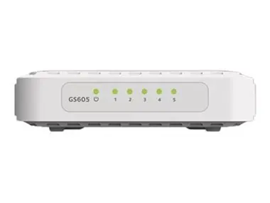 NETGEAR GS605 / 5x 10/100/1000 Platinum Ethernet Switch