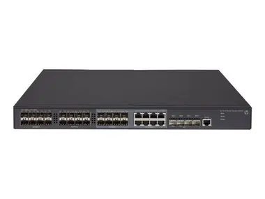 HPE 5130-24G-SFP-4SFP+ EI Rfrbd Switch / 24x Gigabit SFP portů / 8x Gigabit Combo SFP portů / 4x 10Gigabit SFP+ porty