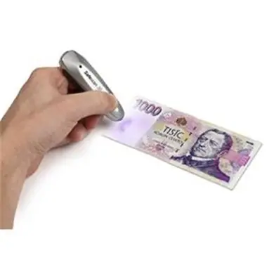 SAFESCAN 35 Detektor padělků / Trojnásobné ověření / UV / magnetické vlastnosti / bezpečnostní proužek