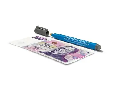 SAFESCAN 30 Detektor padělků / 10x1 ks / Fix určený k detekci pravosti bankovek 