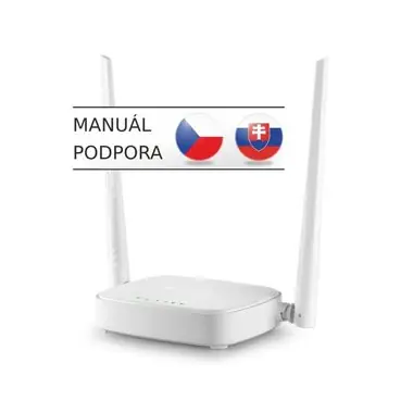 Tenda N301 / Wireless-N / 802.11n / 2.4 GHz / 300 Mbps / 1x WAN / 3x LAN / 2x 5 dBi