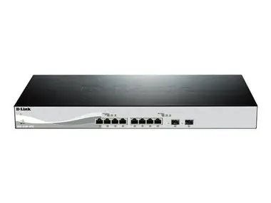 D-Link DXS-1210-10TS / Switch / 10-port 10/100/1000 Mbps / 8x gigabit / 2x gigabit/SFP+
