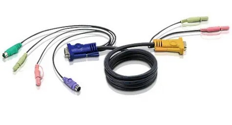 ATEN KVM sdružený kabel k CS-1732 5m / 1734 / 1754 / 1758 / PS2