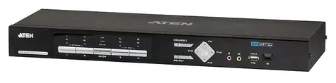 ATEN CM-1164 / 4-port DVI KVMP USB přepínač / usb hub / audio / PIP / DO