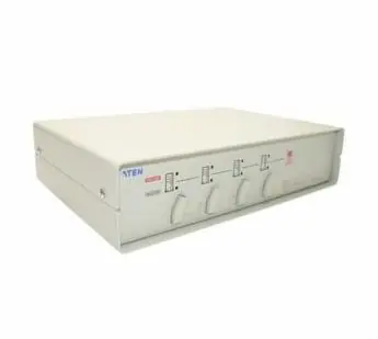 ATEN CS-114A / 4-port KVM PS2 / hotkey / tlačítka na předním panelu