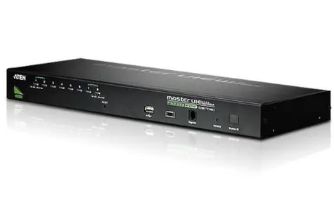 ATEN CS-1708A / 8-port KVM USB+PS2 / OSD / rack 19