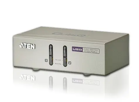 ATEN CS-72U / 2-port KVM USB / audio 2.1 / včetně kabelů 