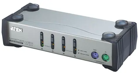 ATEN CS-84AC / 4-port KVM PS2  / 1.2m kabely 